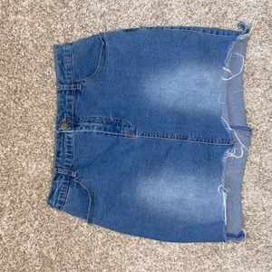 American Eagle Jean skirt.